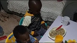 The JJ's and puppet family is live!let's eat, play, have fun