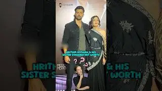 Hrithik Roshan & HisSister Sunaina Net Worth #bollywood #hrithikroshan #sunainaroshan
