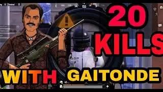 20 kills WITH GAITONDE |GAITONDE GAMING |Bgmi| |Pubg|