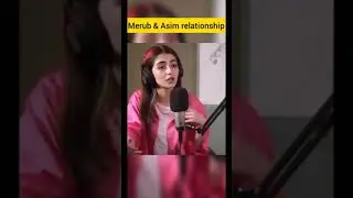 Merub Ali talking about her and Asim Azhar's relationship 😍❤#asimazhar #merubali #moorhuhn