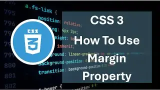 css3 how to use the margin property