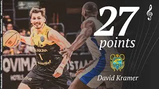 David Kramer (27 PTS) | Player Highlights | LLTF v SQBB | #BasketballCL 2024-25
