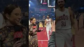 Jarrett Allen + Serena Winters are like clockwork #Shorts #LetEmKnow
