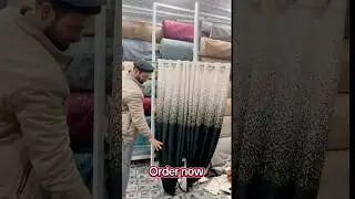 Fancy curtains new design | cheap price Parda factory in Pakistan | #parda #curtains #viral #shorts