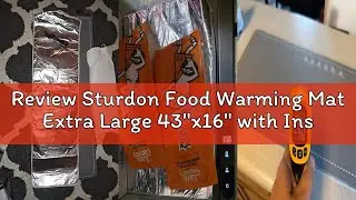 Review Sturdon Food Warming Mat Extra Large 43