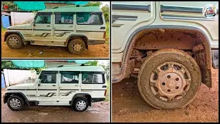 Mahindra Bolero Plus First Foam Wash ~ Fully { Exterior & Interior } Cleaning Service 👌