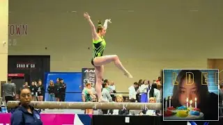 Whitney Bjerken Gets Older on Balance Beam