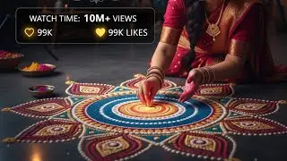 dots rangoli 🎀 live streaming 💜