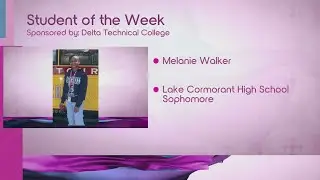 Melanie Walker Named Student of the Week by Delta Technical College