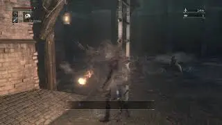 Bloodborne - Brick Troll defys the laws of Gravity and Space-Time