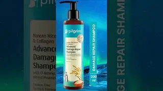 Pilgrim Korean Rice Water & Collagen Advanced Damage Repair Shampoo&nbsp;#shorts #shortsfeed