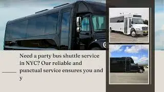 Embrace the Night with NYC Party Bus Rental