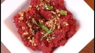 Beetroot Chutney - By VahChef @ VahRehVah.com