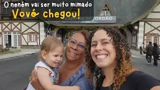 Passeamos em Campos do Jordão com a vovó