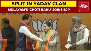 BJP's Surgical Strike On Yadav Parivar, Mulayam Yadav's Choti Bahu Aparna Yadav Joins Saffron Party
