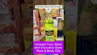 Exclusive Glow Face and Body oils #bodyoil #skincare #glowbooster