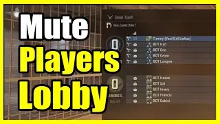 How to MUTE Players in the LOBBY in Counter Strike 2 (Voice Chat)