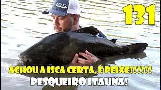 #131 Achou a ISCA CERTA na pescaria, &Eacute; Peixe Pesqueiro ITAUNA