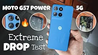 Moto G57 Power 5G Extreme Drop Test 🔥 | Durability Test & Damage Review