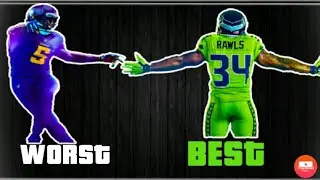NFC color rush uniforms ranked from worst to first.