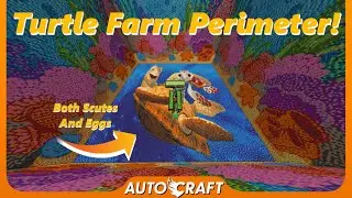 Making The Fastest Turtle Egg And Scute Farms In Minecraft! (AutoCraft ep.108)
