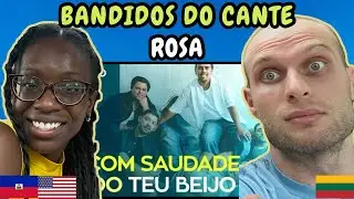 REACTION TO Bandidos do Cante – Rosa (Lyric Video) | Festival da Canção 2026 | FIRST TIME HEARING