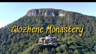 Glozhene Monastery drone footage Lovech district Bulgaria