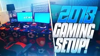 MY 2018 GAMING SETUP!