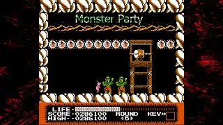 The Bosses of Monster Party (NES)