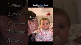 Top 5 best baby moments #funny #cute #kids #toddlers #baby #top5 #shorts #top5