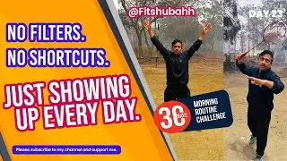 No filters. No shortcuts | Day 23| #ytshorts #minivlog #yt #fitness #park
