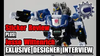 Обзор набора наклеек TFCC Bluestreak, а также эксклюзивное интервью с дизайнером при участии Джесси Виттенриха!