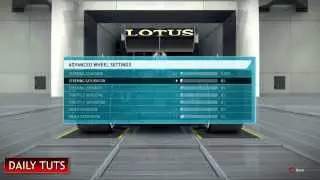 Logitech G27 - F1 2013 Settings