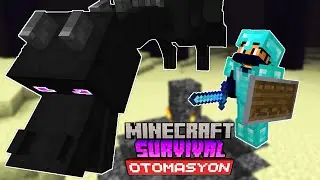 ENDER DRAGON ile SAVAŞTIM | Minecraft Survival Otomasyon #05