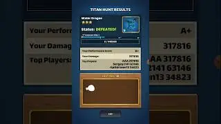 Open ice box & Titan hunt results