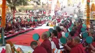 Troma Nagmo Chod at Bodha Gaya, February 2011