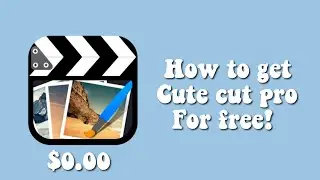 How to get Cute Cut Pro For free