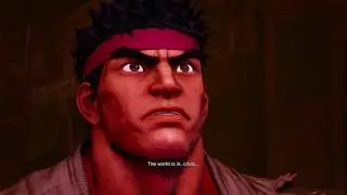 Street Fighter V 100% Walkthrough No Commentary Story Mode (Act 1 Disaster)