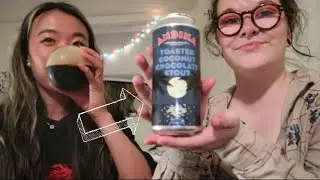 Toasted Coconut Chocolate Stout by Andina Brewery Company (8.8/10 & 8/10) 코코넛 초콜렛 맥주 리뷰