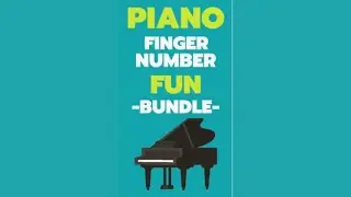 Piano Finger Number Fun Bundle Ad