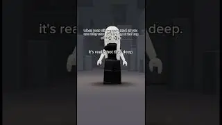 really not that deep || #roblox #yuriicore