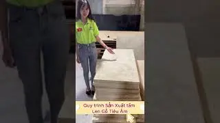 Tấm LEN GỖ TI&Ecirc;U &Acirc;M WOOD WOOL sản xuất tại xưởng Govietpro.com