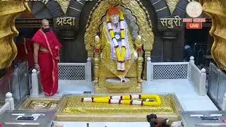 Shirdi Sai Baba live dhoop Aarti darshan today ||