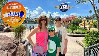 Epic BIRTHDAY FUN at Universal - My FAVORITE RIDE and trying NEW Rides