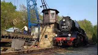 Dampflokfest Dresden 2017 - Eisenbahnfest // Dampfloks & Dieselloks der DR / DB - Drehscheibe