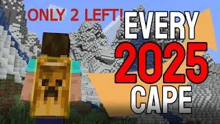 How to get every 2025 Minecraft Cape