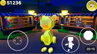 Golden Bear!! Night demon mode super Bear adventure walkthrough game play 
