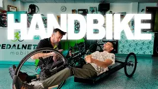 Handbike unboxing || Recojo mi nueva handbike en Pedalnet (Chirivella). Ciclismo adaptado
