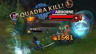 PENTAKILL?! Yasuo INSANE DAMAGE! Outplays 2017!! [ League of Legends ]