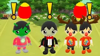 MIRROR COLORMIX REINDEER VS GREEN RYGLORB RYAN VS COUNT RYAN